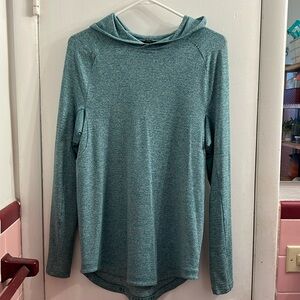 Teal lululemon Drysense Hoodie